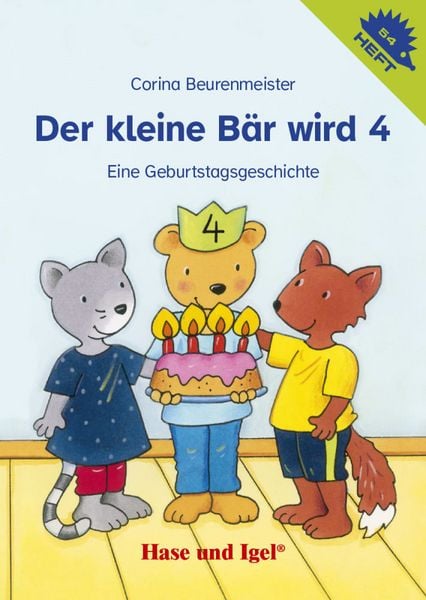 Produktbild: Der kleine B&auml;r wird 4 / Igelheft 54