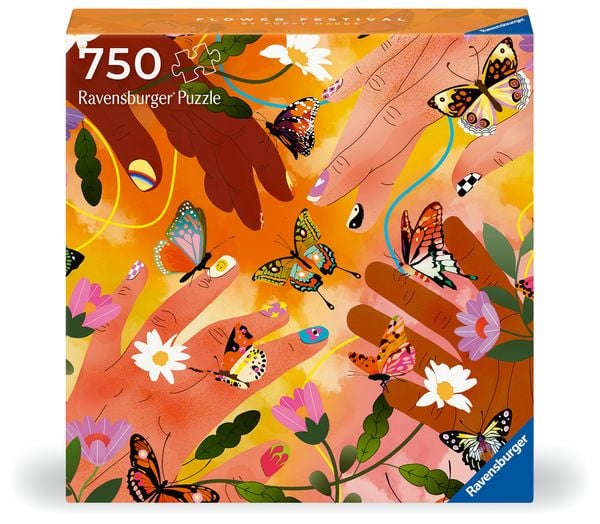 Produktbild: Erwachsenenpuzzle 750 Teile Art&Soul Collection - Flower Festival