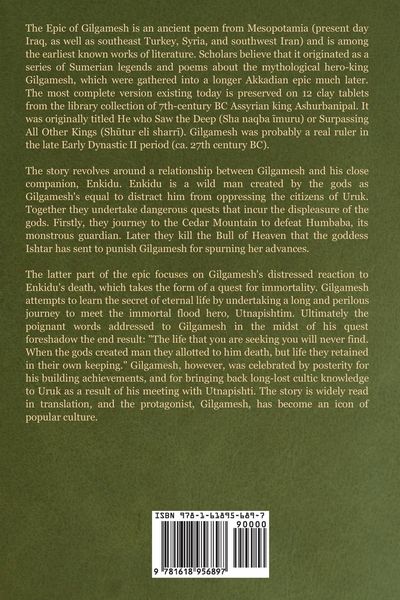 Produktbild: The Epic of Gilgamesh