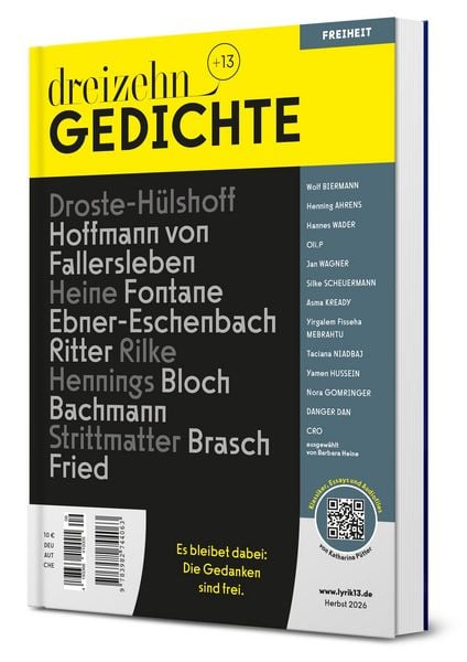 Produktbild: dreizehn +13 Gedichte