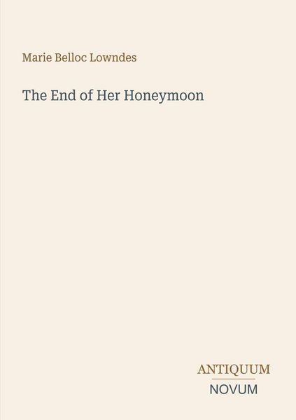 Produktbild: The End of Her Honeymoon