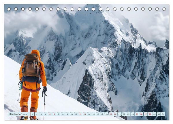 Produktbild: Epic Adrenaline Moments (Desk Calendar 2026 DIN A5 landscape), CALVENDO 12 Month DeskCalendar