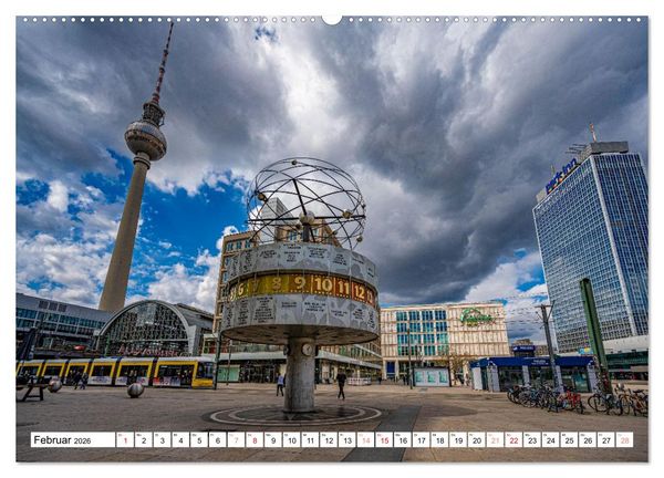 Produktbild: Faszination Berlin - Stadtansichten zwischen Himmel und Spree (hochwertiger Premium Wandkalender 2026 DIN A2 quer), Kunstdruck in Hochglanz