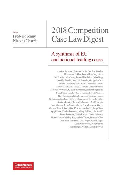 Produktbild: 2018 Competition Case Law Digest
