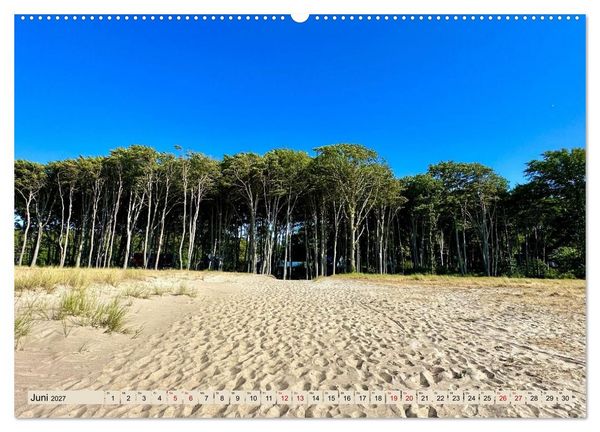 Produktbild: Fischland - Zwischen Ostsee und Bodden (hochwertiger Premium Wandkalender 2027 DIN A2 quer), Kunstdruck in Hochglanz