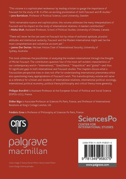 Produktbild: Foucault and the Modern International