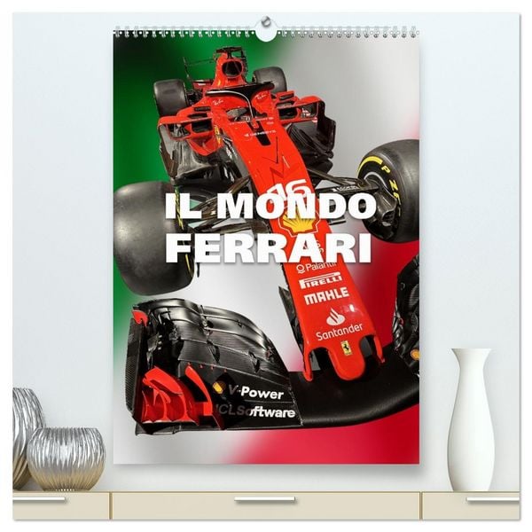 Produktbild: Il Mondo Ferrari (hochwertiger Premium Wandkalender 2026 DIN A2 hoch), Kunstdruck in Hochglanz
