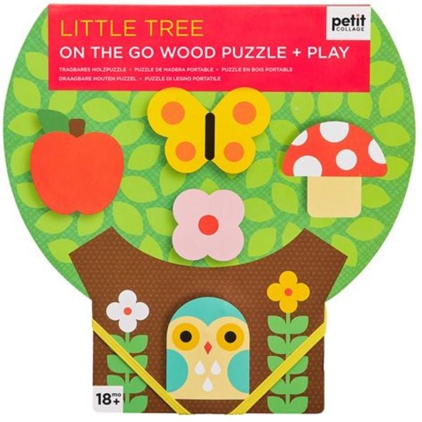Little Tree Chunky Wood Puzzle + Play V1