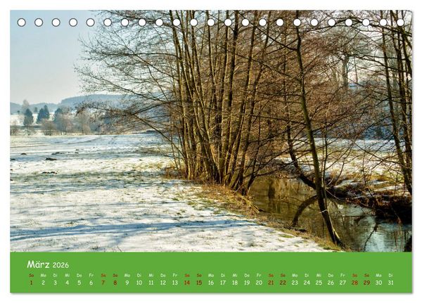 Produktbild: Bergisches Land (Tischkalender 2026 DIN A5 quer), CALVENDO Monatskalender