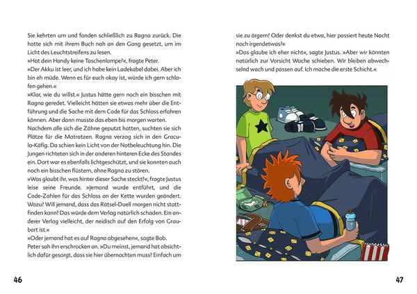 Produktbild: Die drei ??? Kids, Mission Spiele-Code