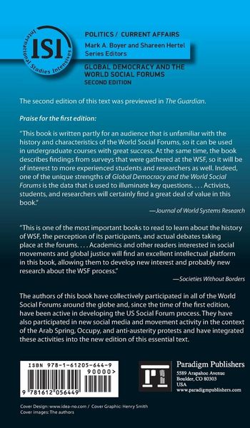 Produktbild: Global Democracy and the World Social Forums