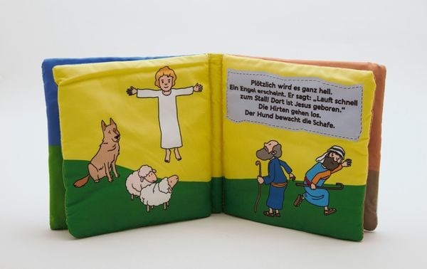 Produktbild: Mein Knister-Stoff-Buch von Weihnachten