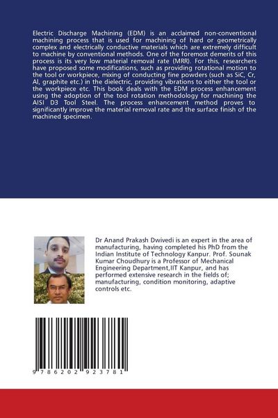 Produktbild: Influence of Tool Rotation on the Output Parameters of the EDM Process