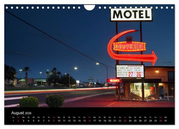 Produktbild: Route 66 im S&uuml;dwesten (Wandkalender 2026 DIN A4 quer), CALVENDO Monatskalender