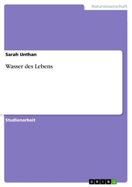 Produktbild: Wasser des Lebens