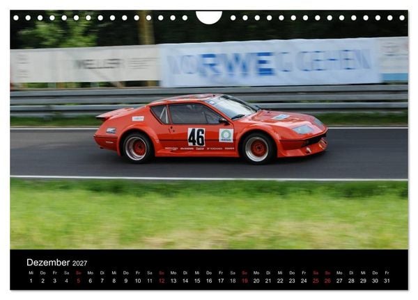Produktbild: Auto - Bergrennen (Wandkalender 2027 DIN A4 quer), CALVENDO Monatskalender