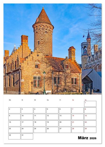 Produktbild: Br&uuml;gge - Reiseplaner (Tischkalender 2026 DIN A5 hoch), CALVENDO Monatskalender