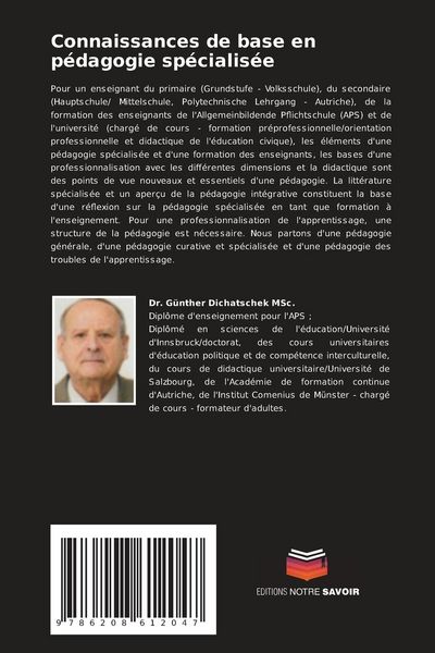 Produktbild: Connaissances de base en p&eacute;dagogie sp&eacute;cialis&eacute;e