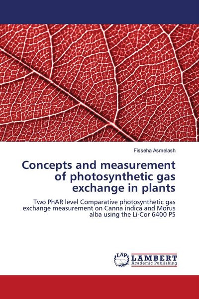 Produktbild: Concepts and measurement of photosynthetic gas exchange in plants