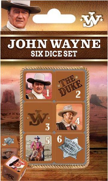 Produktbild: John Wayne Dice Set