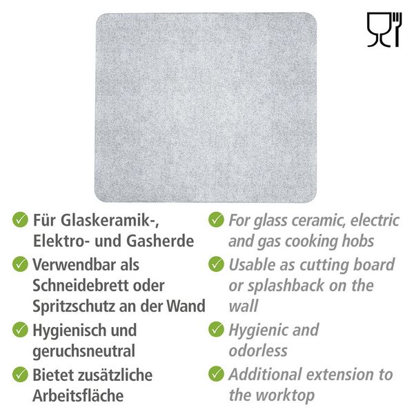 Produktbild: Herdabdeckplatte Universal 3 in 1, f&uuml;r alle Herdarten