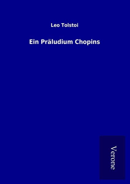 Produktbild: Ein Pr&auml;ludium Chopins