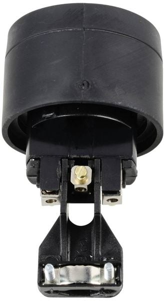 Produktbild: Sygonix SY-5806882 Schutzkontaktkupplung Gummi 250 V/AC Schwarz IP44