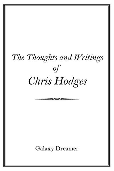 Produktbild: The Thoughts and Writings of Chris Hodges
