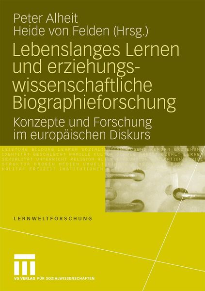 Produktbild: Lebenslanges Lernen und erziehungswissenschaftliche Biographieforschung