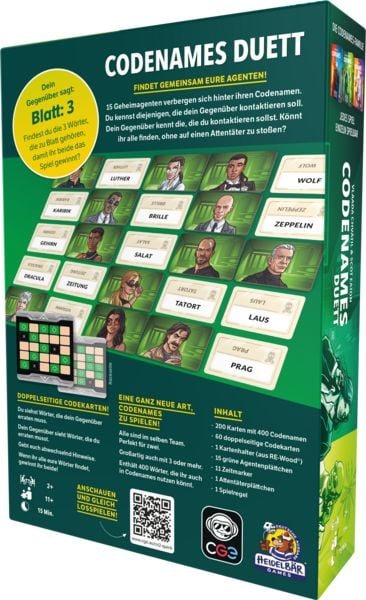 Produktbild: Codenames: Duett
