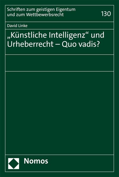 Knstliche Intelligenz" und Urheberrecht - Quo vadis?" als eBook kaufen