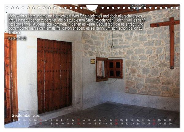 Produktbild: Auf den Spuren der Heilige Teresa von Avila (Wandkalender 2026 DIN A4 quer), CALVENDO Monatskalender