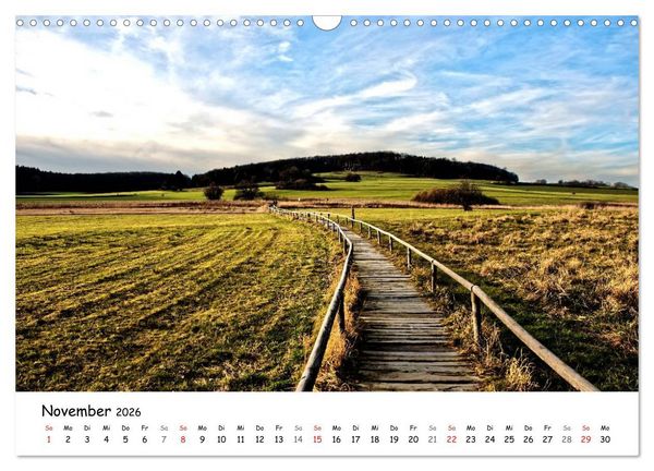 Produktbild: Impressionen von der Schw&auml;bischen Alb (Wandkalender 2026 DIN A3 quer), CALVENDO Monatskalender