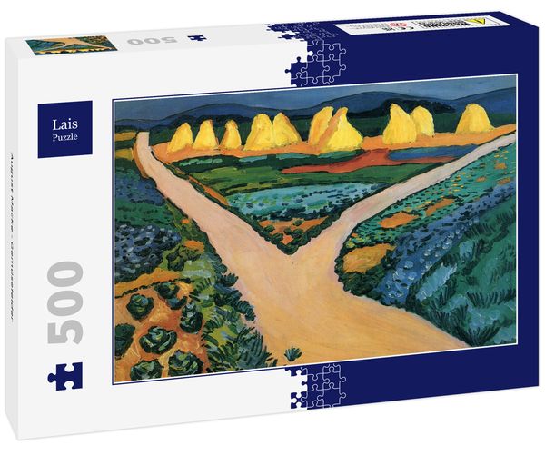Lais Puzzle August Macke - Gemüsefelder 500 Teile