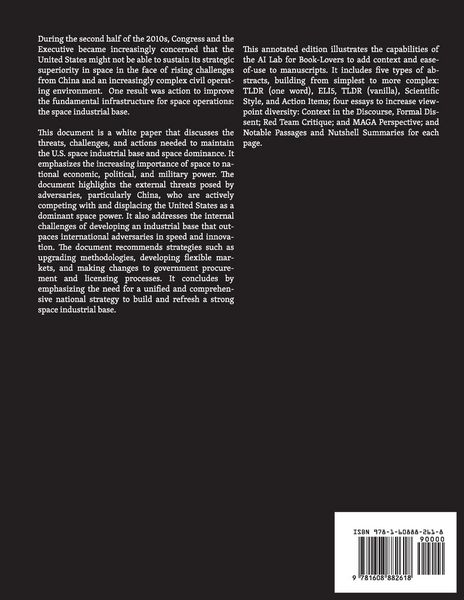 Produktbild: State of The Space Industrial Base 2019