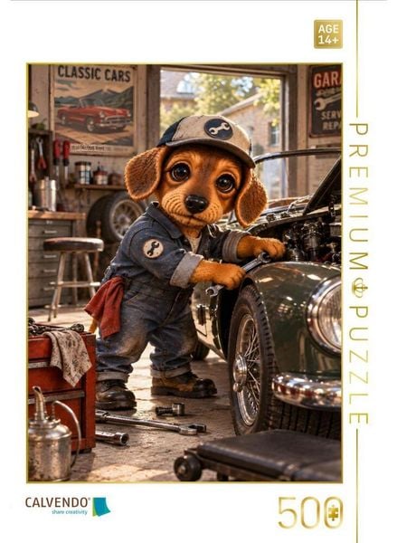 CALVENDO Puzzle Lui als Automechaniker | 500 Teile Lege-Größe 48 × 36 cm Foto-Puzzle für Erwachsene