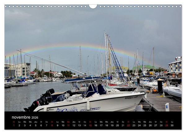 Produktbild: Paysages de Guadeloupe (Calendrier mural 2026 DIN A3 vertical), CALVENDO calendrier mensuel
