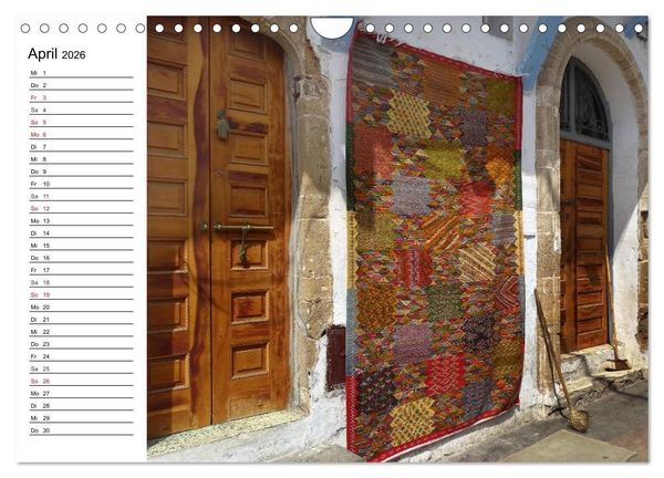 Produktbild: Marokko in Farbe (Wandkalender 2026 DIN A4 quer), CALVENDO Monatskalender