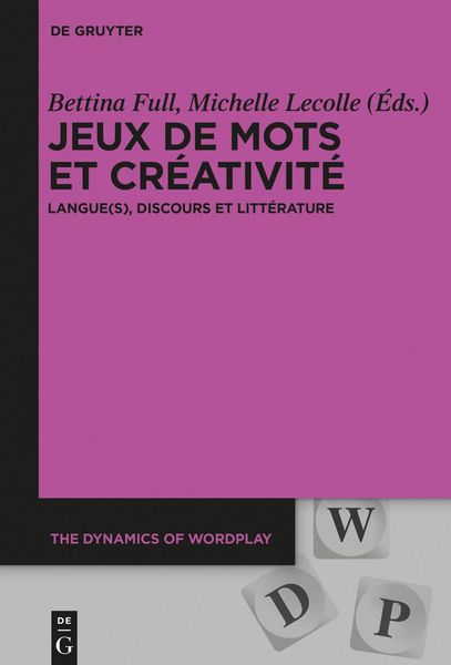 Produktbild: Jeux de mots et cr&eacute;ativit&eacute;