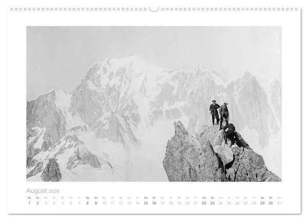 Produktbild: Gipfelst&uuml;rmer - Bergsteigen in den Alpen (Wandkalender 2026 DIN A2 quer), CALVENDO Monatskalender