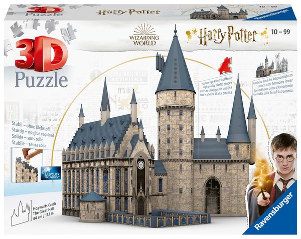 Produktbild: Ravensburger 3D Puzzle 11259 - Harry Potter Hogwarts Schloss - Die Gro&szlig;e Halle - F&uuml;r alle Harry Potter Fans ab 10 Jahren