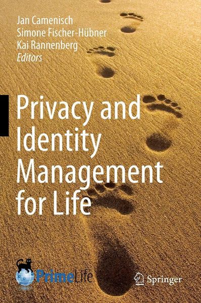 Produktbild: Privacy and Identity Management for Life