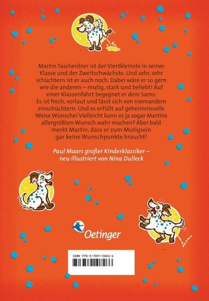 Produktbild: Das Sams 4. Ein Sams f&uuml;r Martin Taschenbier