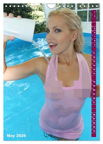Produktbild: Water Sirens - bathing beauties (Wall Calendar 2026 DIN A4 portrait), CALVENDO 12 Month Wall Calendar