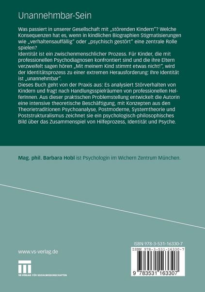 Produktbild: Unannehmbar-Sein