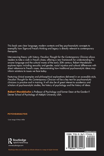 Produktbild: Freudian Thought for the Contemporary Clinician