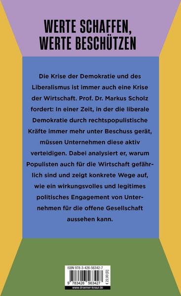 Produktbild: Wirtschaft mit Werten