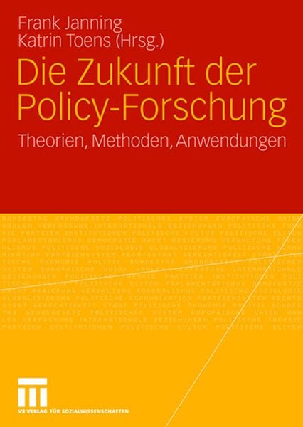 Produktbild: Die Zukunft der Policy-Forschung