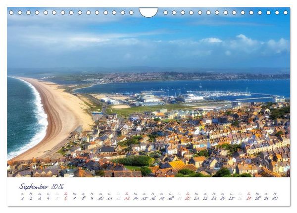 Produktbild: Jurassic K&uuml;ste - S&uuml;dengland (Wandkalender 2026 DIN A4 quer), CALVENDO Monatskalender