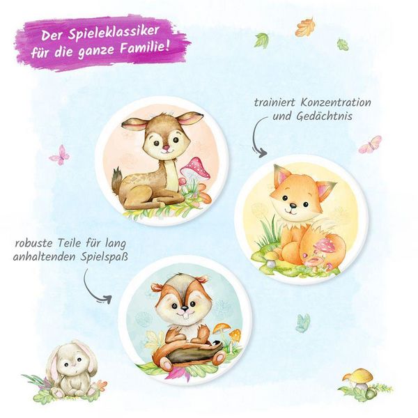Produktbild: Tr&ouml;tsch Memo Spiel Waldfreunde